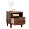 Sauder Willow Place Night Stand Grand Walnut - 2 of 4