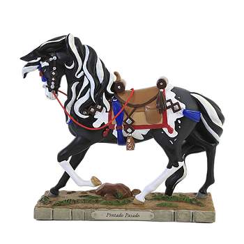 Trail Of Painted Ponies Pintado Pasado  -  One Figurine 7.25 Inches -  Kelly Kurta Limited Edition  -  6009904Le  -  Polyresin  -  Black