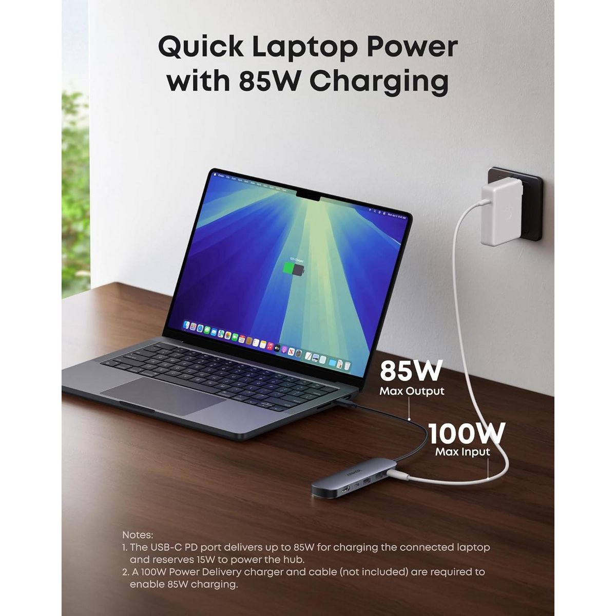 Anker USB C Hub, 7in1 Multi-Port USB Adapter - thumbnail 5