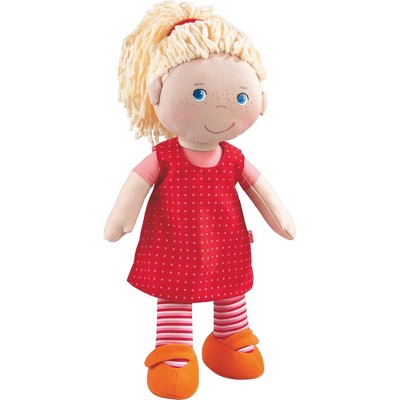 HABA Annelie 12" Soft Doll with Blonde Hair and Blue Eyes