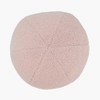 10" Fuzzy Fantasy Faux Fur Ball Poly Filled Round Throw Pillow - Saro Lifestyle - 2 of 3