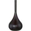 Possini Euro Design Moderne Mid Century Modern 62" Tall Droplet Floor Lamp with Smart Socket Bronze Beige Cylinder Shade for Living Room - 3 of 4