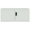 vidaXL File Cabinet Light Gray 35.4 in.x15.7 in.x15.7 in. Steel - 3 of 4