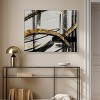 Art Remedy Golden Swirls Modern Minimal Abstracts Framed - 2 of 4