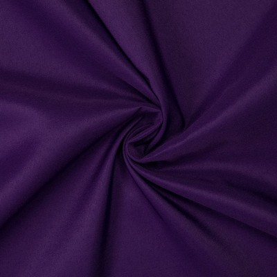 Purple 132-Inch Round Polyester Tablecloth for Buffet Tables