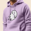 Dalix Giant Ghost Embroidered Hoodie Soft Fleece Hood Sweatshirt Mens - 4 of 4