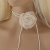Unique Bargains Rose Flower Bandages Choker Necklace 1Pc - 2 of 4