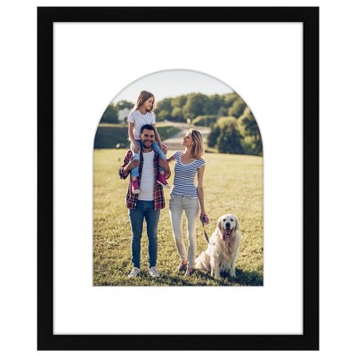 Americanflat 16" x 20" Picture Frame with Mat - Arch Designs - Stylish Decor for Living Rooms, Dorms, Offices & More