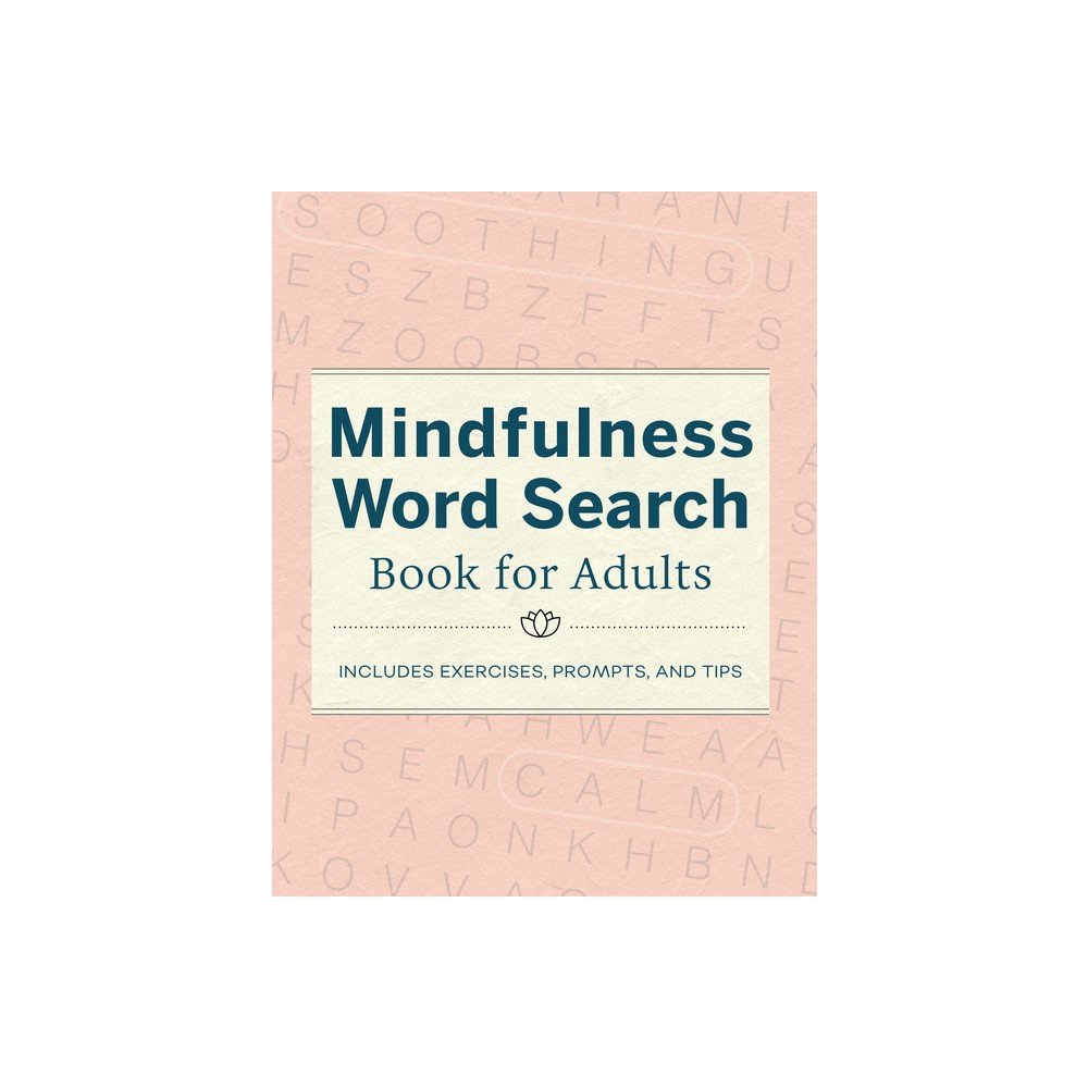 Mindfulness Word Search Book for Adults - by Rockridge Press (Paperback)
