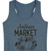 Women's - Instant Message - Autumn Market Harvest Produce Graphic Racerback Tank - 2 of 4