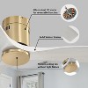 Sofucor 52'' Ceiling Fan Without Lights Modern Flush Mount Ceiling Fan No Light with Remote Control 3 Wood Blades for Bedroom/Farmhouse/Patio/Indoor - 4 of 4