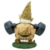 Design Toscano Atlas, the Athletic Weightlifting Gnome Statue: Set of Two - image 4 of 4