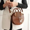 MKF Collection Nobella Women’s Crossbody Vegan Leather Functional and Trendy Handbag by Mia K - 4 of 4
