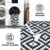 8x10 Area Rugs for Living Room, Checkered Non-Slip Washable Rugs, Neutral Classic Geometric Large Area Rug for Bedroom, Carpet for Dining Room - 3 of 4