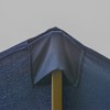 Okak 15IN Rectangular Patio Umbrella with Base, Sun Protection Outdoor Umbrella with Double Sided, Heavy Duty Umbrella for Deck, Yard - 4 of 4