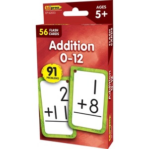 Edupress Addition 0-12 Flash Cards - 1 of 4