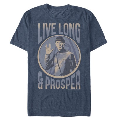 Men's Star Trek: The Original Series Spock Live Long & Prosper