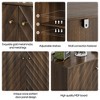 Sideboard Buffet with Storage, Mid-Century Modern Style Storage Cabinets, Sideboard for Living Room, Dining Room, Entryway, Hallway, Kitchen - 3 of 4