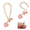 Unique Bargains Heart Bow Water Cup Pendant 1 Pc - 4 of 4