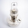 Aladdin Oil Fuel Lamp, Indoor Emergency Lighting for Shelf, Table or Hanging, Chrome or Brass Finish - 2 of 3