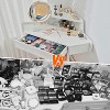 APRILSOUL Modern Corner Makeup Vanity Desk with Large Storage White - 3 of 4
