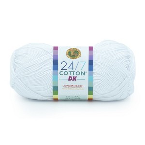 Lion Brand 24/7 Cotton DK Yarn - 1 of 2