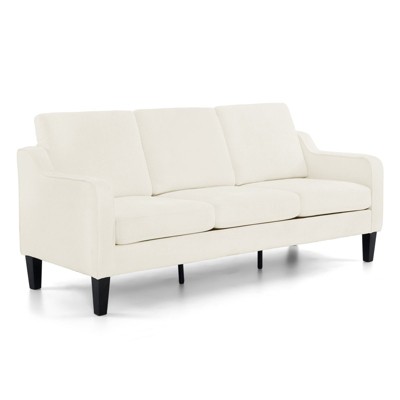 VINGLI 71" Living Room Couch Comfy Sofa Mid Century Modern 3-Seater Upholstered Soft Couches