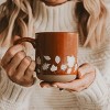 Sweet Water Decor Orange Fall Leaves Stoneware Mug - 14oz - 3 of 3