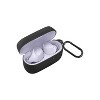SaharaCase Anti-Slip Silicone Case for Jabra Elite 4 Headphones Black (HP00115) - 3 of 4