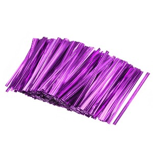 Unique Bargains Decoration Metallic Twist Ties for Bags 800 Pcs - 1 of 4