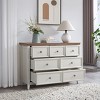 CAVINAS Modern 7 Drawers Dresser Closet Organizers and Storage Chest of Drawers with Metal Pulls for Living Room, Bedroom - 2 of 4
