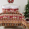 Gingerbread Lane Reversible Quilt Set - 4 of 4