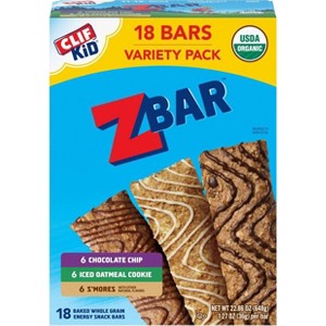 Clif Kid ZBAR Organic Variety Pack - 22.86oz - 1 of 4