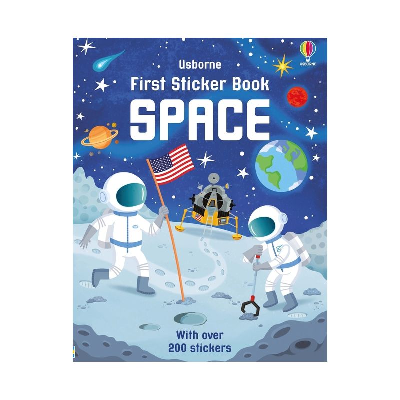 First Sticker Book Space - (First Sticker Books) by  Sam Smith (Paperback), 1 of 2