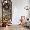 Aghana Digitals 180cm White PVC Artificial Christmas Tree with 930 Tips, Thick Branches & Steel - 2 of 4
