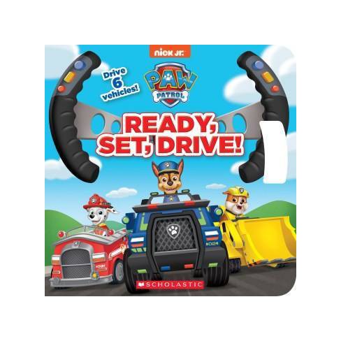 Set, Drive! : Drive The Vehicle - (paw Patrol) By Courtney Carbone (hardcover) : Target