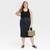 Women's 90s Ribbed Tank Top - Universal Thread™ - 3 of 3