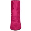 Allegra K Women's Pointy Toe Back Zip Stiletto Heel Ankle Boots - 3 of 4