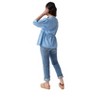 Ingrid & Isabel Maternity Peplum Shirt - 3 of 4
