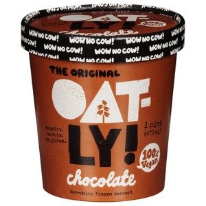 Oatly Chocolate Non-Dairy Frozen Dessert - 16 fl oz - 1 of 4