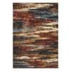 Modern Abstract Area Rug Washable Rug Stain Resistant Low Pile Rugs for Living Room Bedroom - 3 of 4
