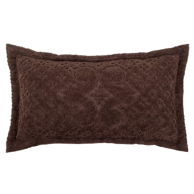 Ashton Collection 100% Cotton Soft & Breathable Chenille Tufted Medallion Design Pillow Shams, Luxurious All-Season, Machine Washable – Better Trends