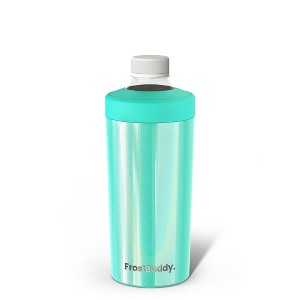FrostBuddy Universal Buddy XL Insulated Can Cooler | Fits 12oz, 16oz, Slim Cans & Bottles | Stainless Steel Drinks Holder - 1 of 4