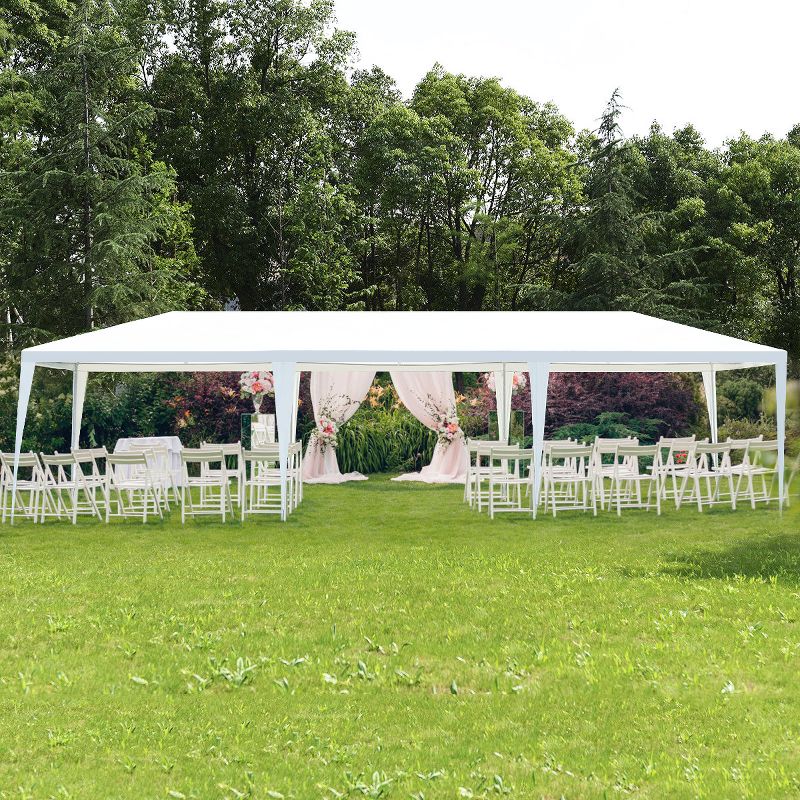 Costway 10' x 30' Outdoor Wedding Party Event Tent Gazebo Canopy, 5 of 9