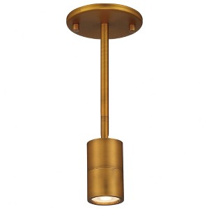 Access Lighting Cafe 1 - Light Wall Light in  Antique Brushed Brass - 1 of 4