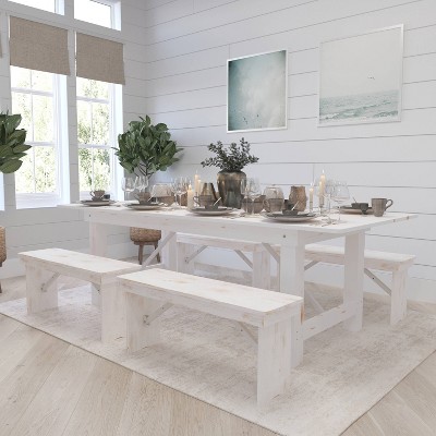 pannell farmhouse dining bench - christopher knight home