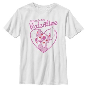 Boy's Lilo & Stitch My Valentine T-Shirt - 1 of 4