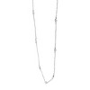 Silpada 'Allium' Circular Station Necklace with Cubic Zirconia in Sterling Silver - 2 of 4