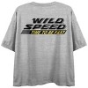 Fast & Furious Franchise Ride or Die Women's Heather Gray Short Sleeve Crop Top - 3 of 4