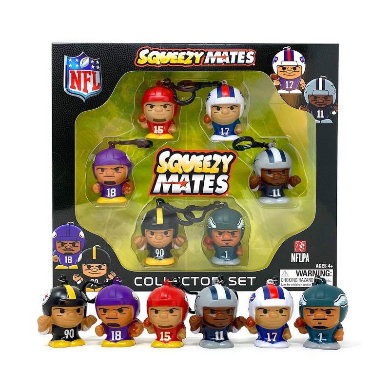 SqueezyMates NFL Football Collector Set, 2 of 4